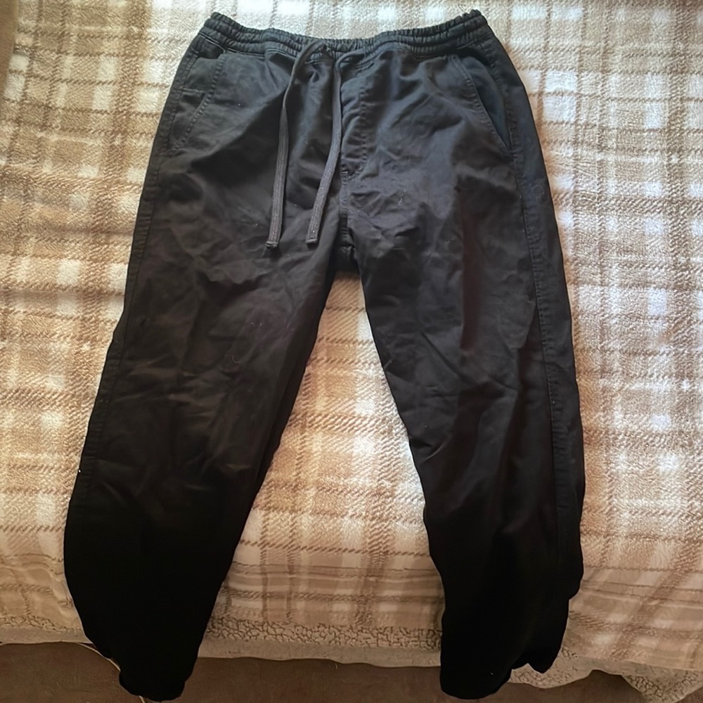 Empyre Franc Pants Black size 30-31, says size medium.